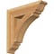 Ekena Millwork Thorton Traditional Rough Sawn Bracket, Western Red Cedar, 4"W x 18"D x 18"H BKT04X18X18THR01RWR - alternate 1